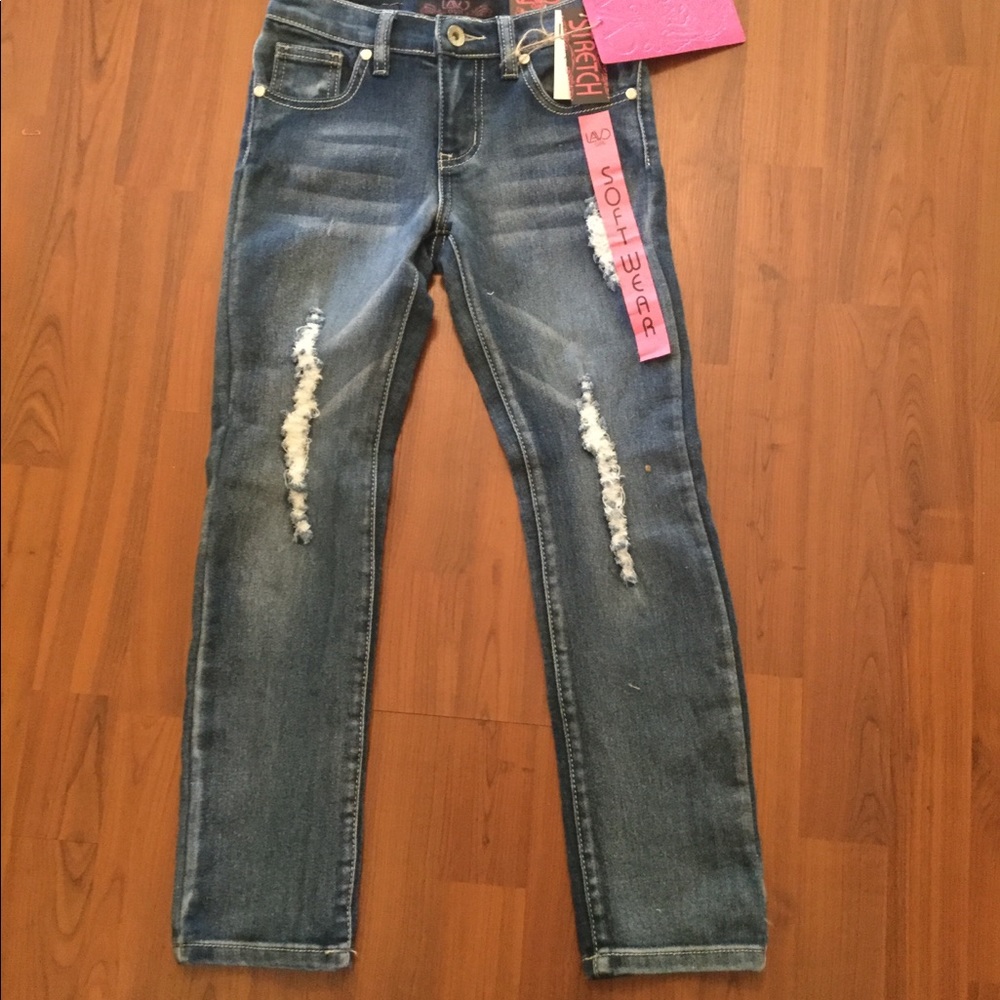 NWT SZ 6X LAVO‎ backed destruction no holes